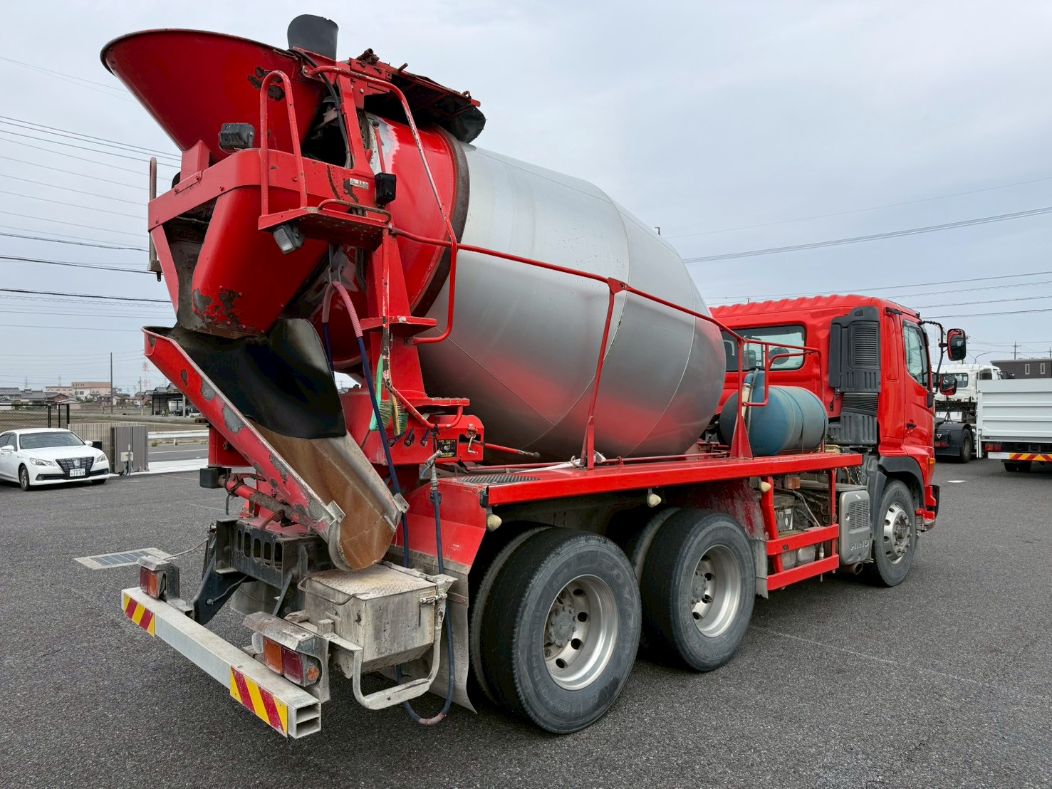 日野 大型 プロフィア ミキサー QPG-FS1AKDA