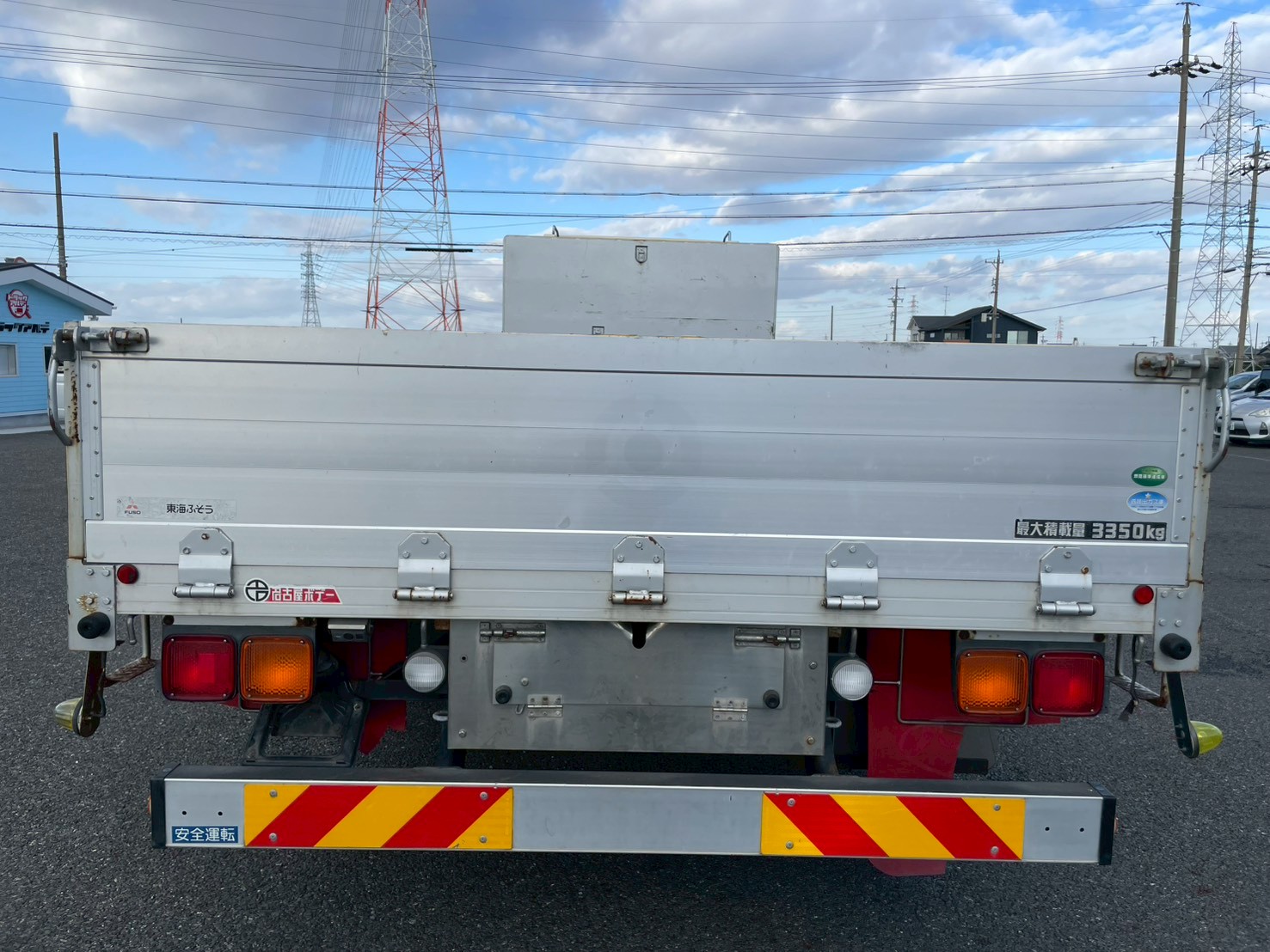 三菱 中型ワイド  平ボディ TKG-FK61F