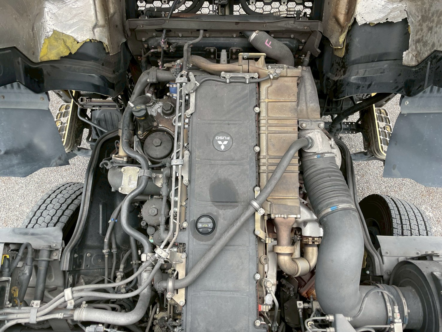 三菱 10t超  アルミウィング QKG-FS54VZ