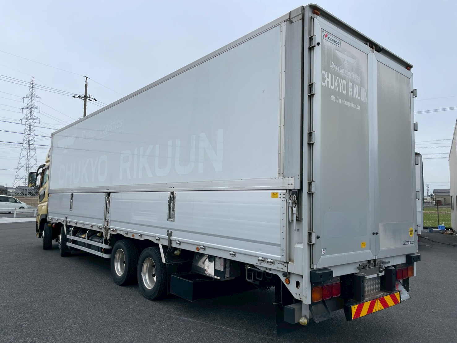 三菱 10t超  アルミウィング QKG-FS54VZ