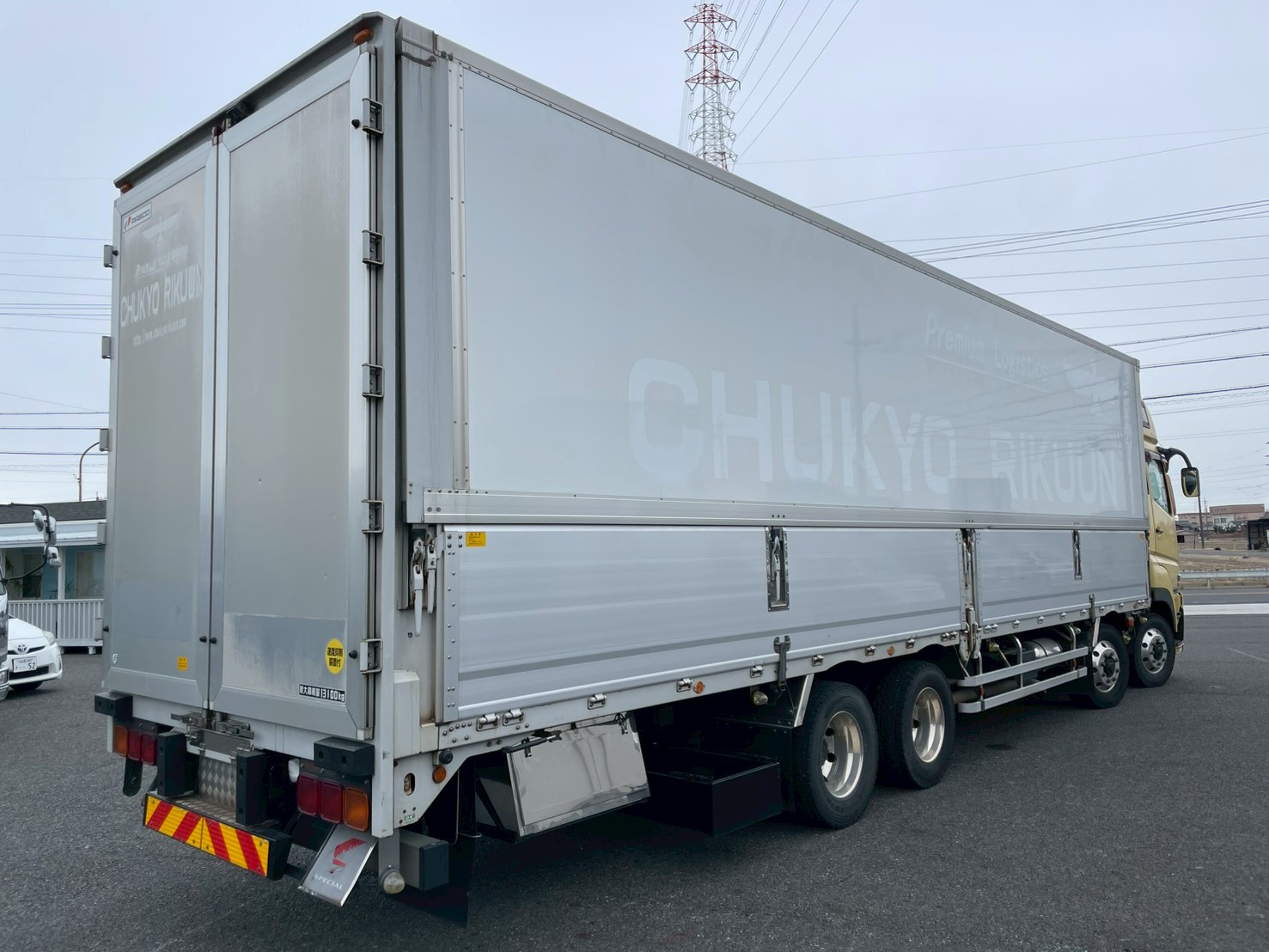 三菱 10t超  アルミウィング QKG-FS54VZ