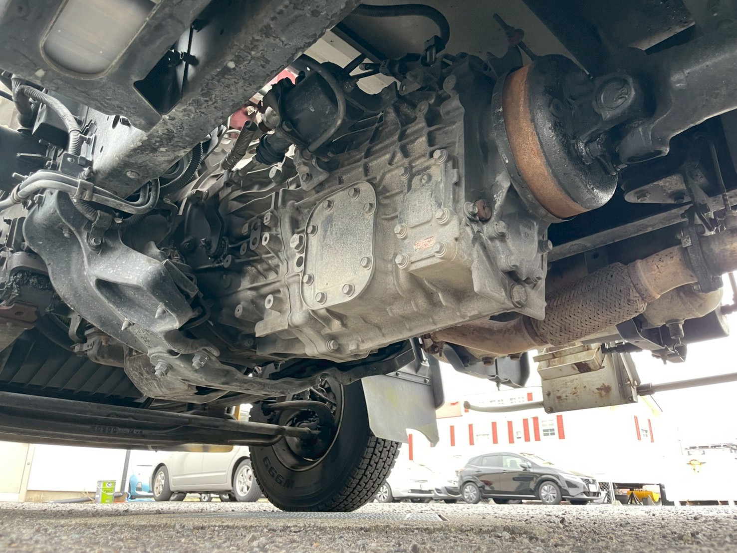 日野 中型ワイド  アルミウィング TKG-FD9JPAA