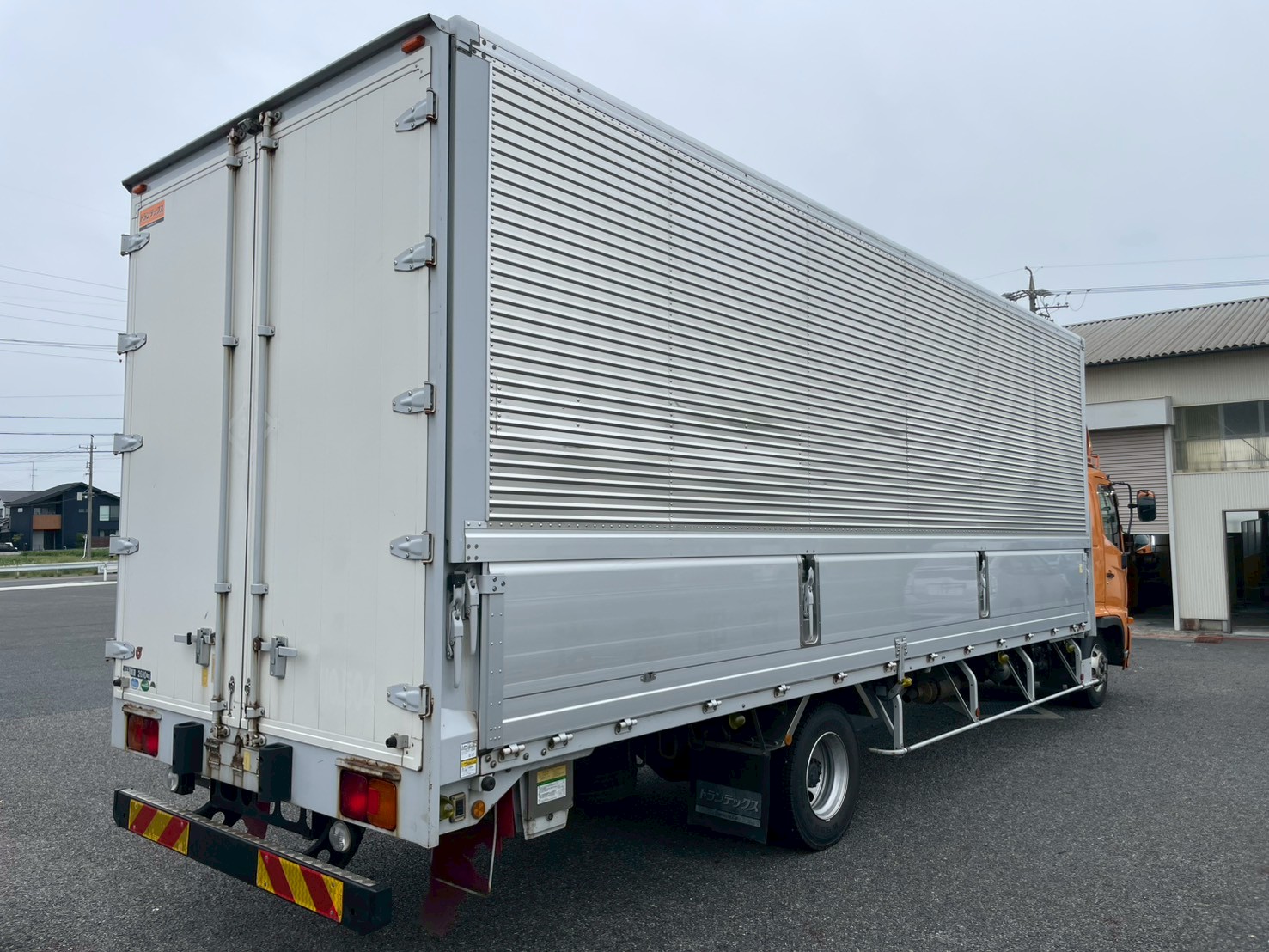 日野 中型ワイド  アルミウィング TKG-FD9JPAA