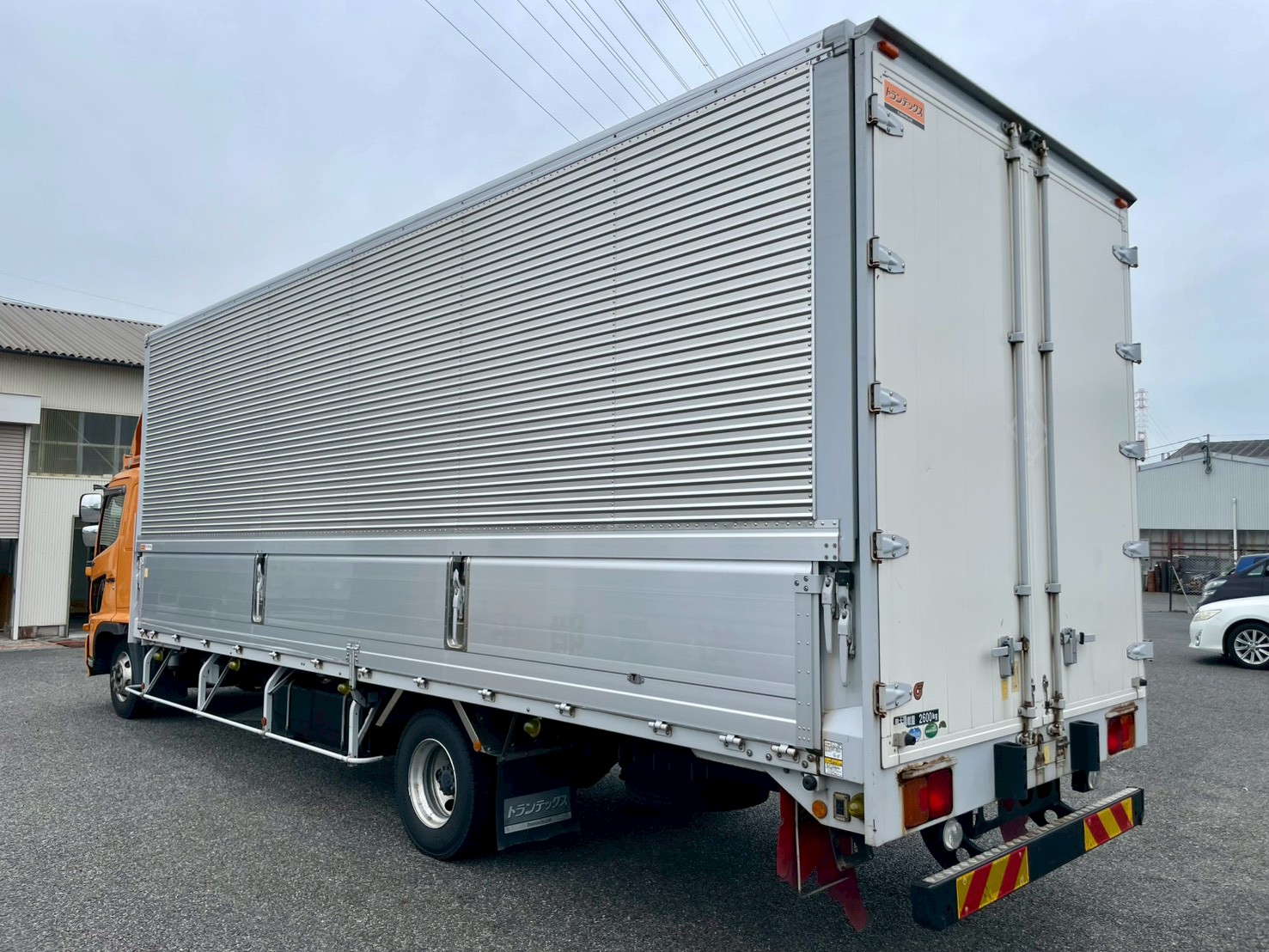 日野 中型ワイド  アルミウィング TKG-FD9JPAA