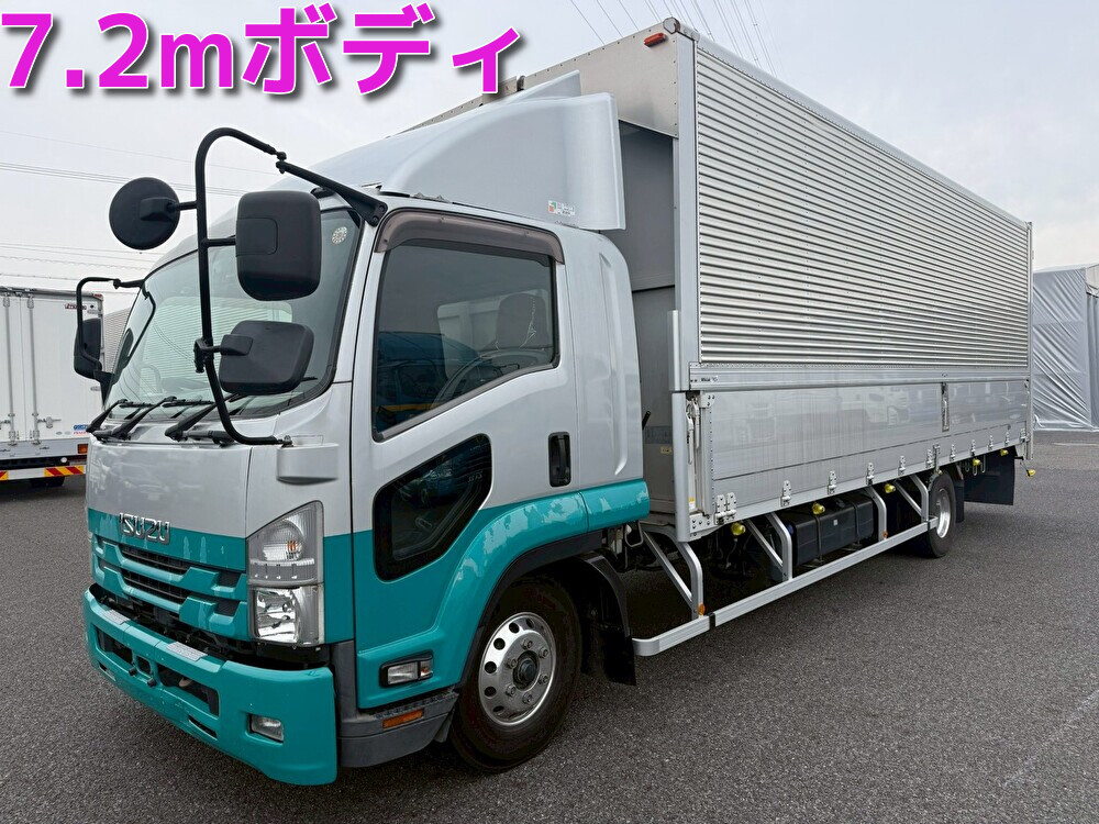 いすゞ 中型ワイド フォワード アルミウィング 2RG-FRR90T2