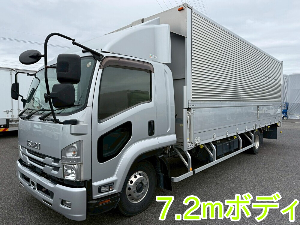 いすゞ 中型ワイド フォワード アルミウィング 2RG-FRR90T2