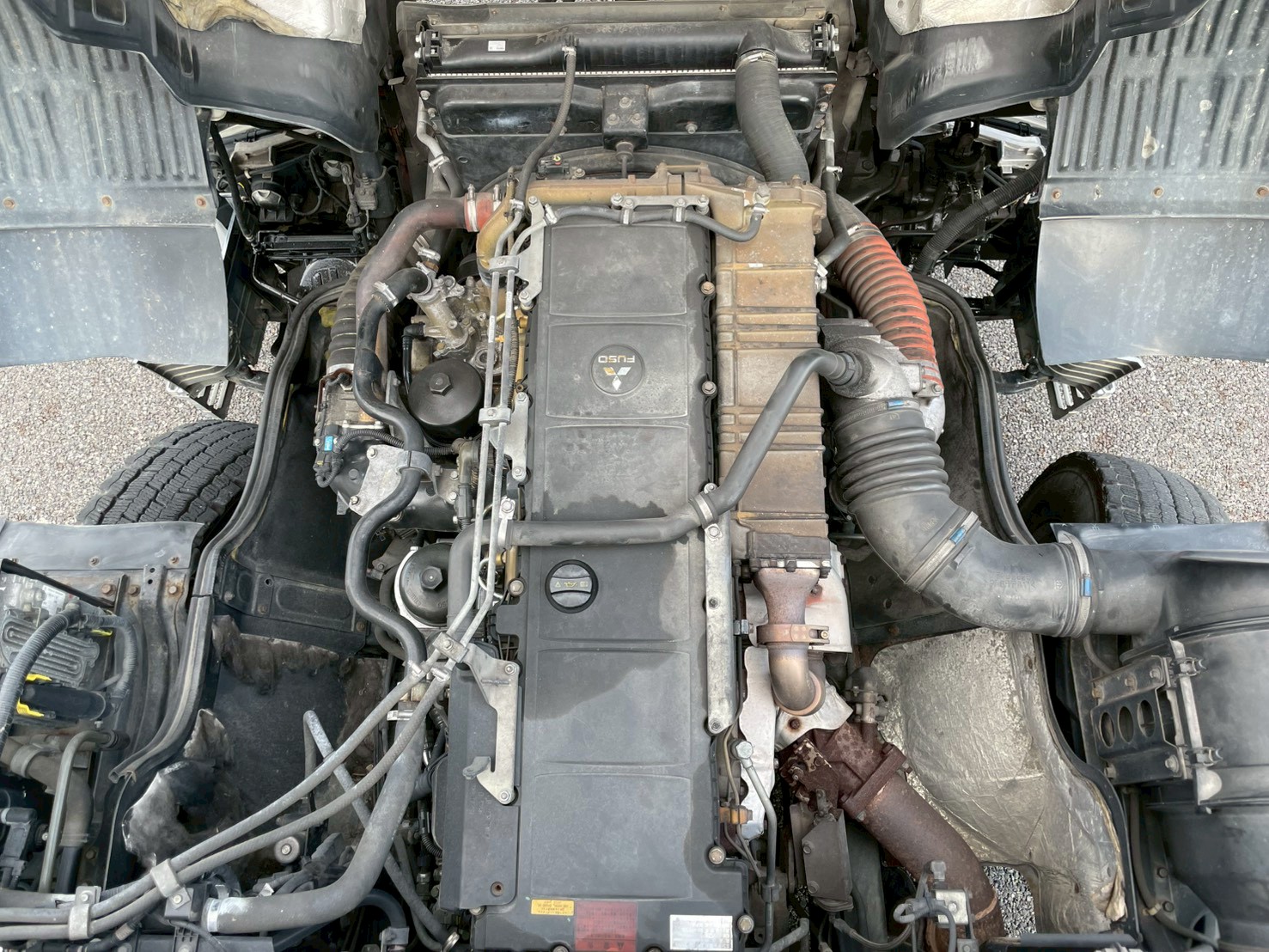 三菱 10t超  クレーン４段 QPG-FV64VZ