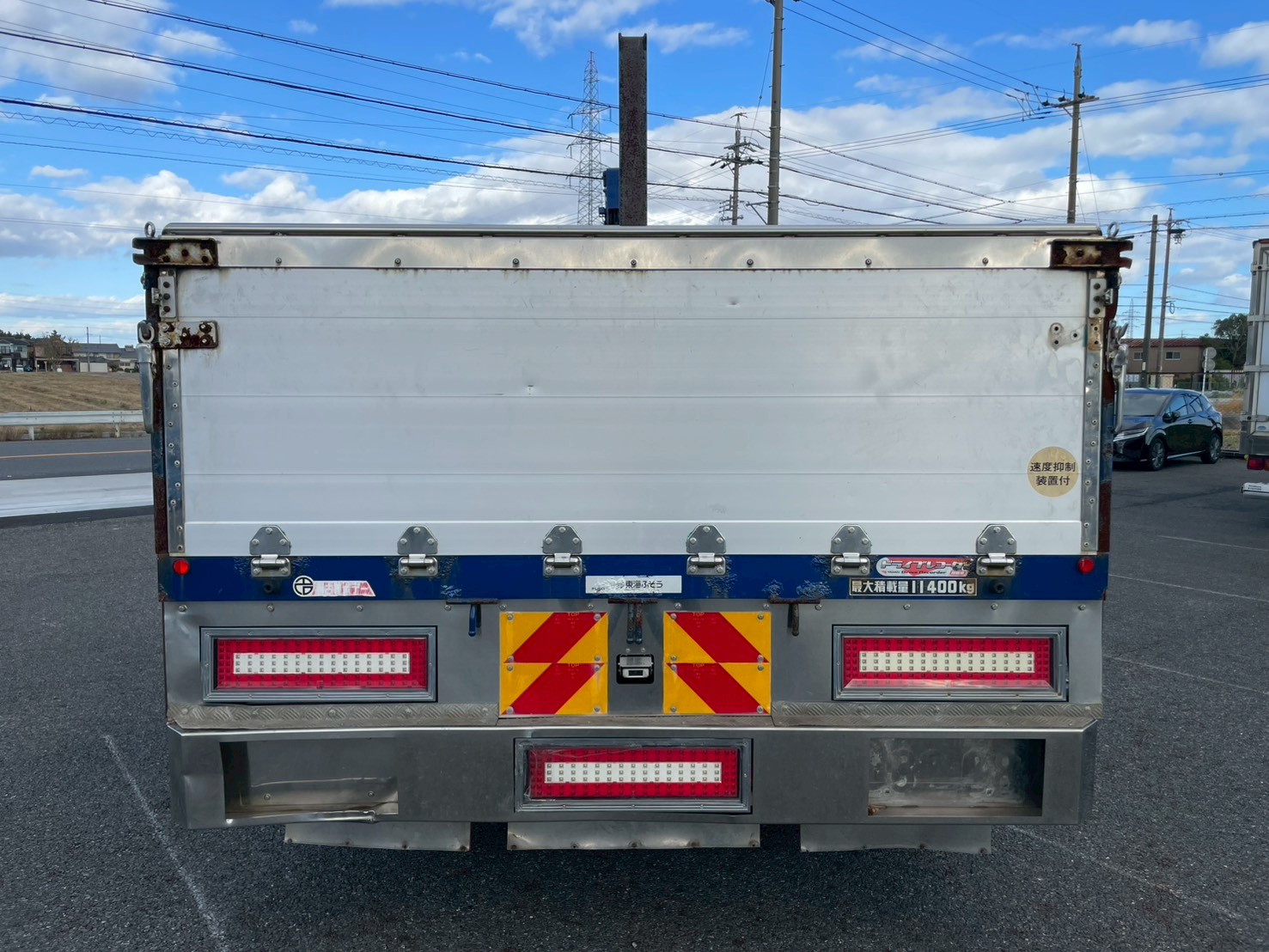 三菱 10t超  クレーン４段 QPG-FV64VZ