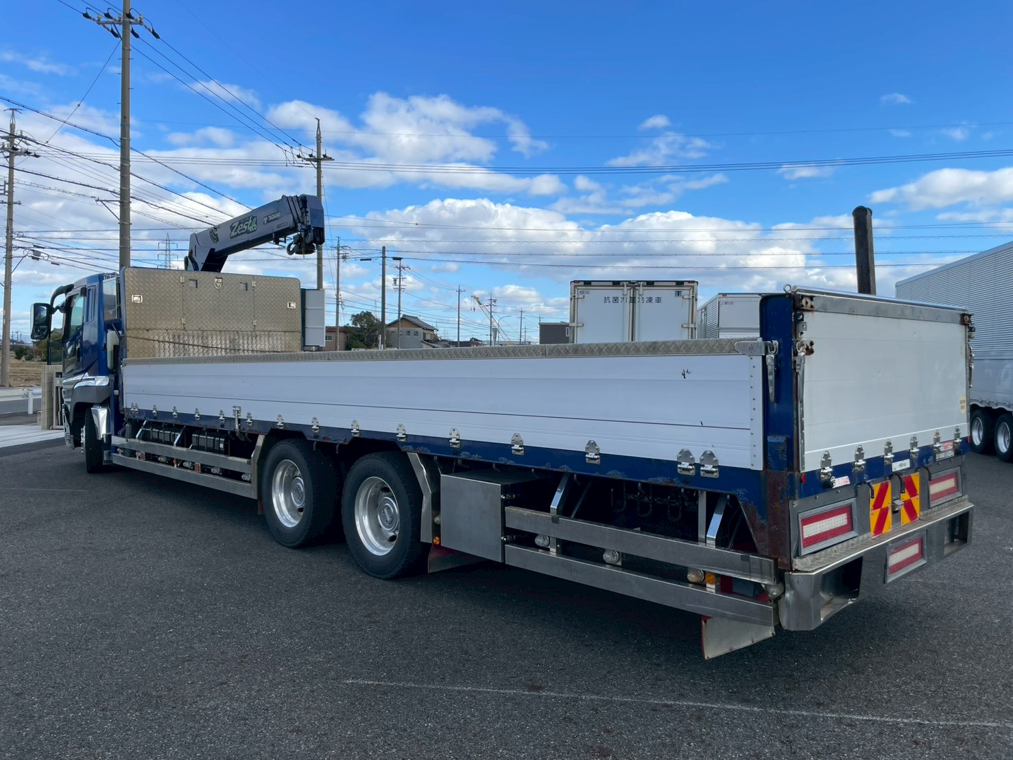 三菱 10t超  クレーン４段 QPG-FV64VZ