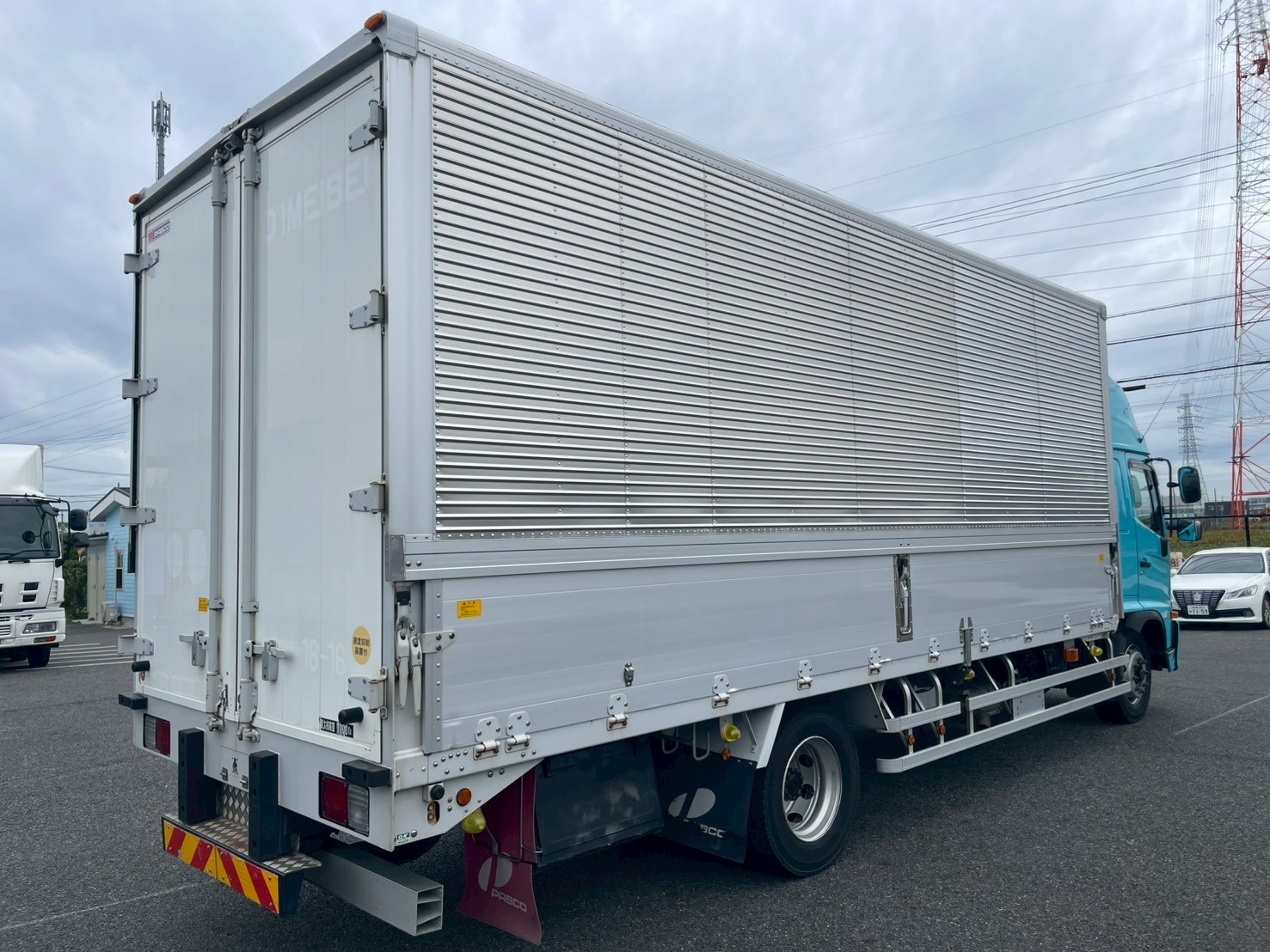 日野 中型増トンワイド  アルミウィング 2PG-FE2ABG