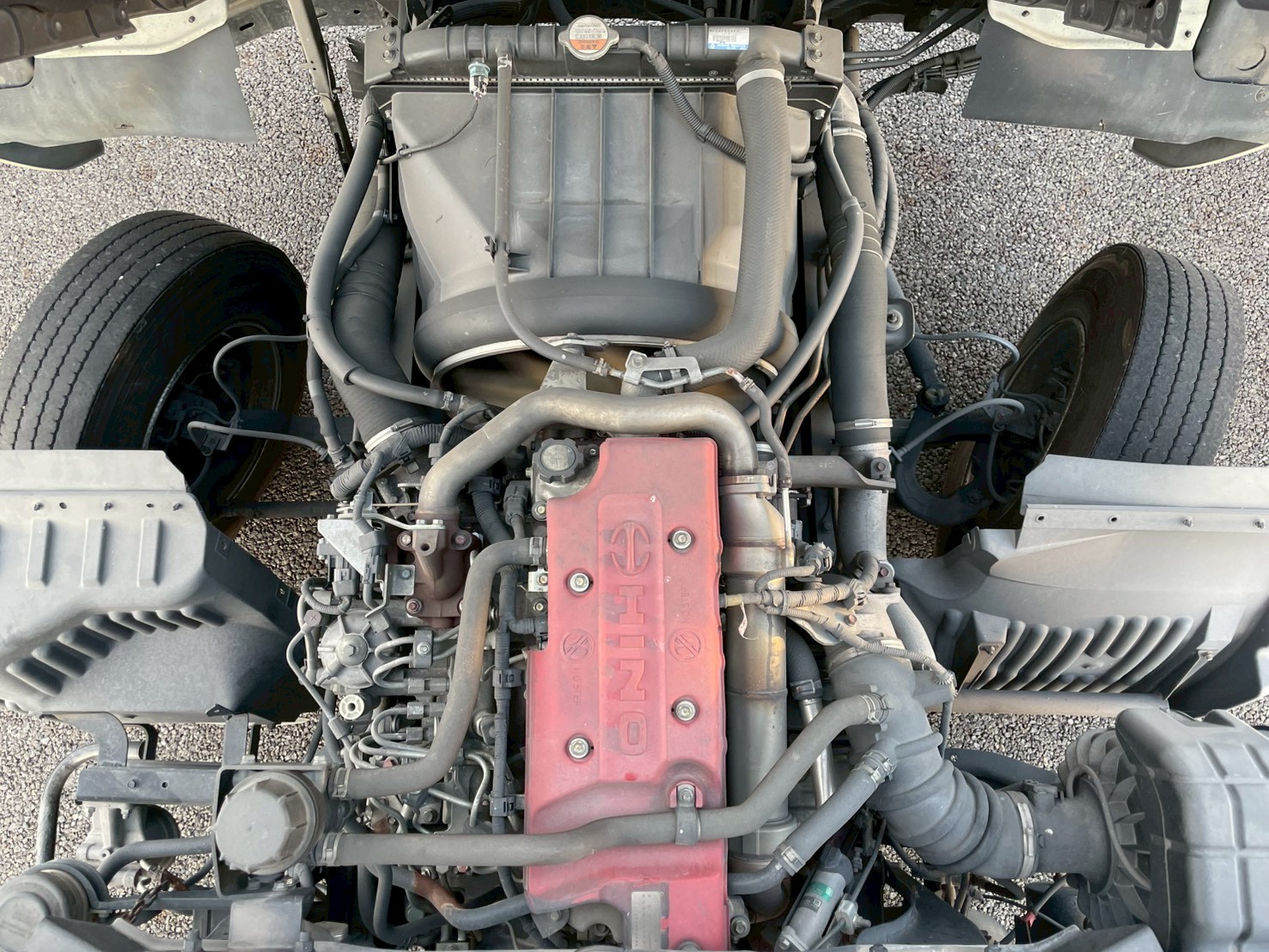 日野 中型ワイド  ホロウイング SKG-FD9JPAA