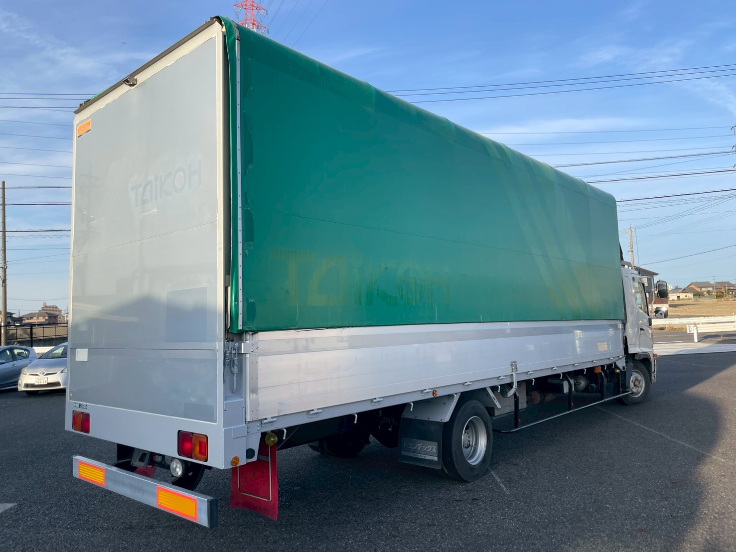 日野 中型ワイド  ホロウイング SKG-FD9JPAA