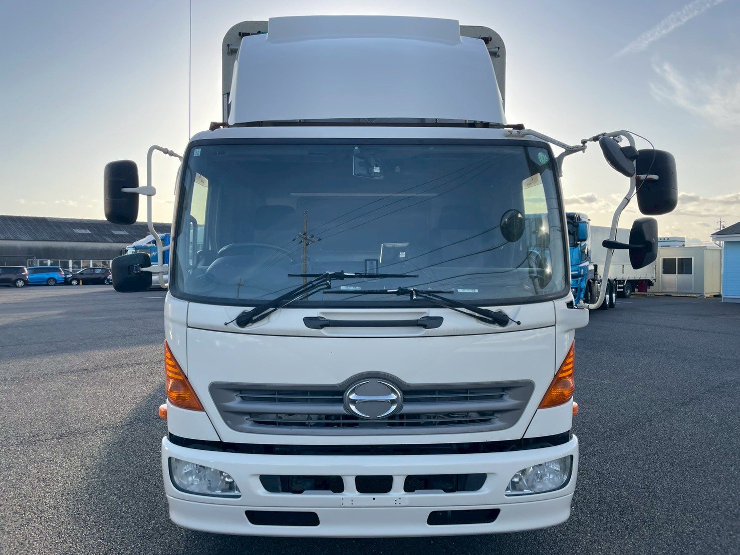 日野 中型ワイド  ホロウイング SKG-FD9JPAA