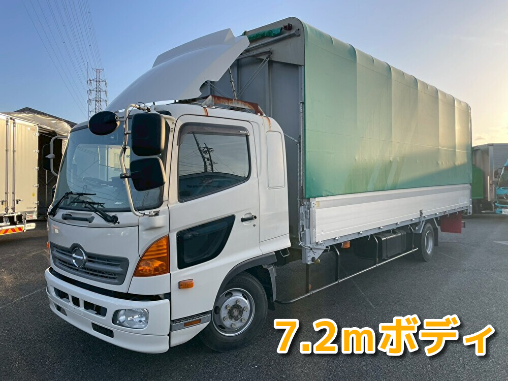 日野 中型ワイド  ホロウイング SKG-FD9JPAA