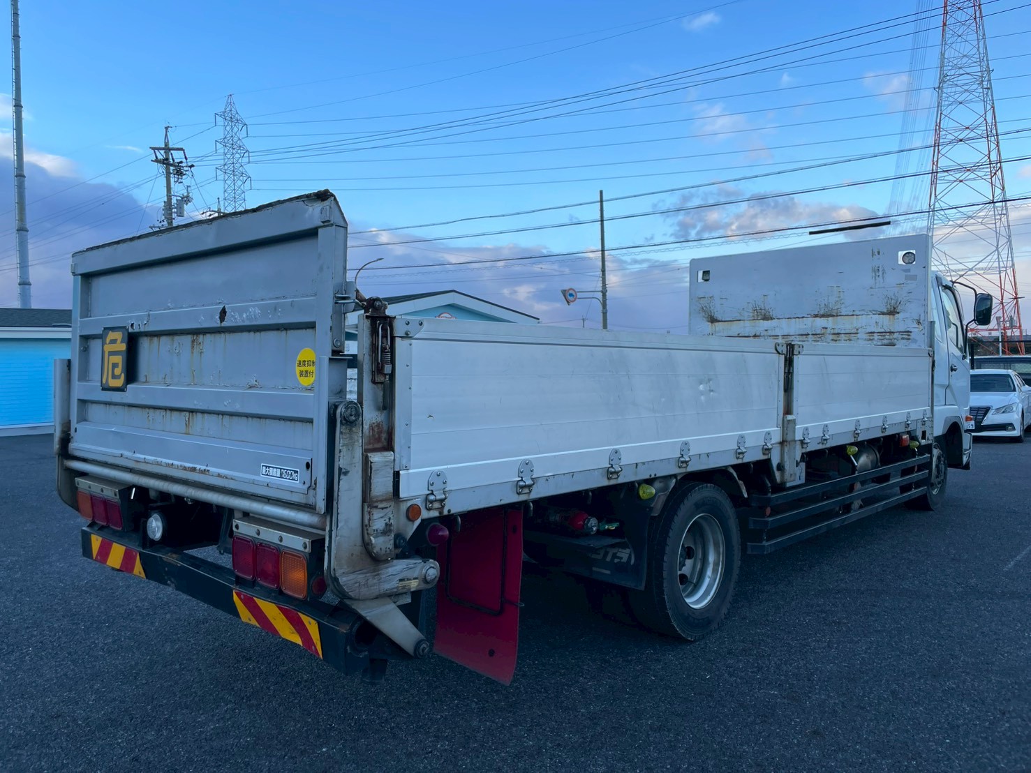 三菱 中型増トンワイド  平ボディ LKG-FK65FZ