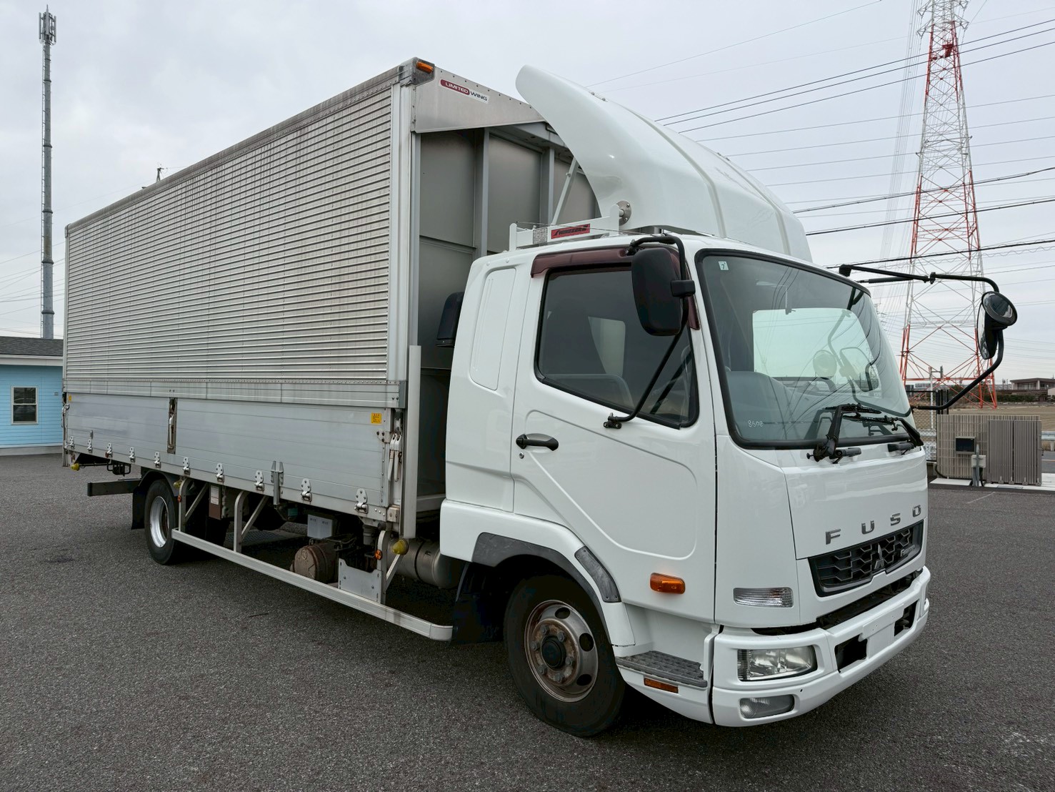 三菱 中型ワイド  アルミウィング TKG-FK61F