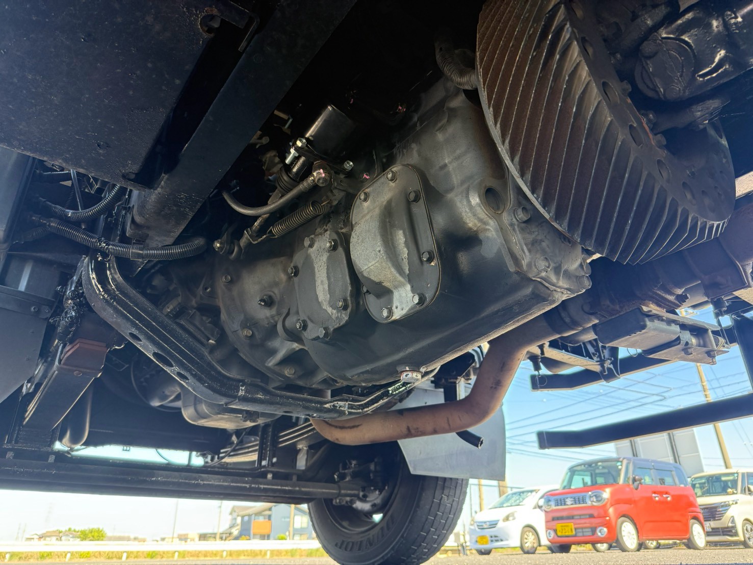 ニッサンディーゼル 中型増トンワイド  アルミウィング PK-PK37A