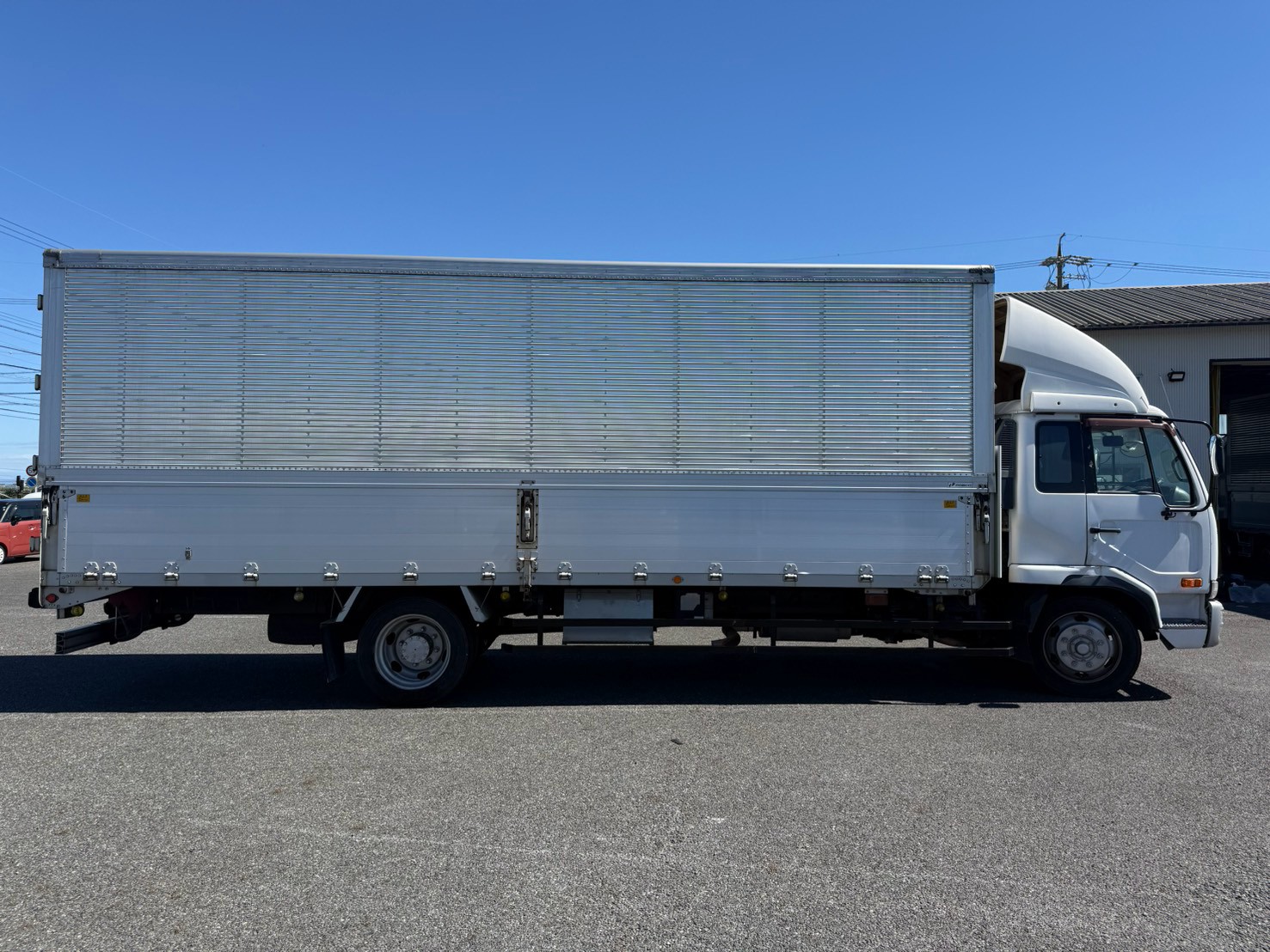 ニッサンディーゼル 中型増トンワイド  アルミウィング PK-PK37A