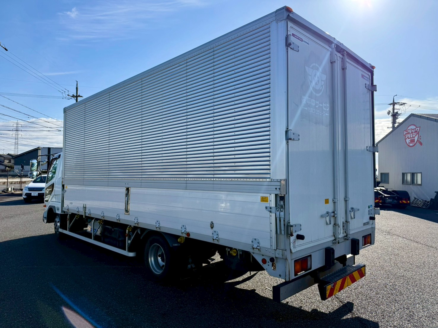 三菱 中型ワイド ファイター アルミウィング TKG-FK64F