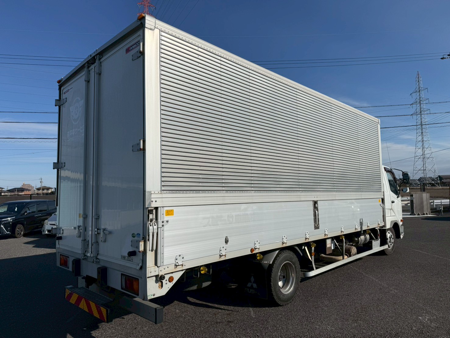 三菱 中型ワイド ファイター アルミウィング TKG-FK64F