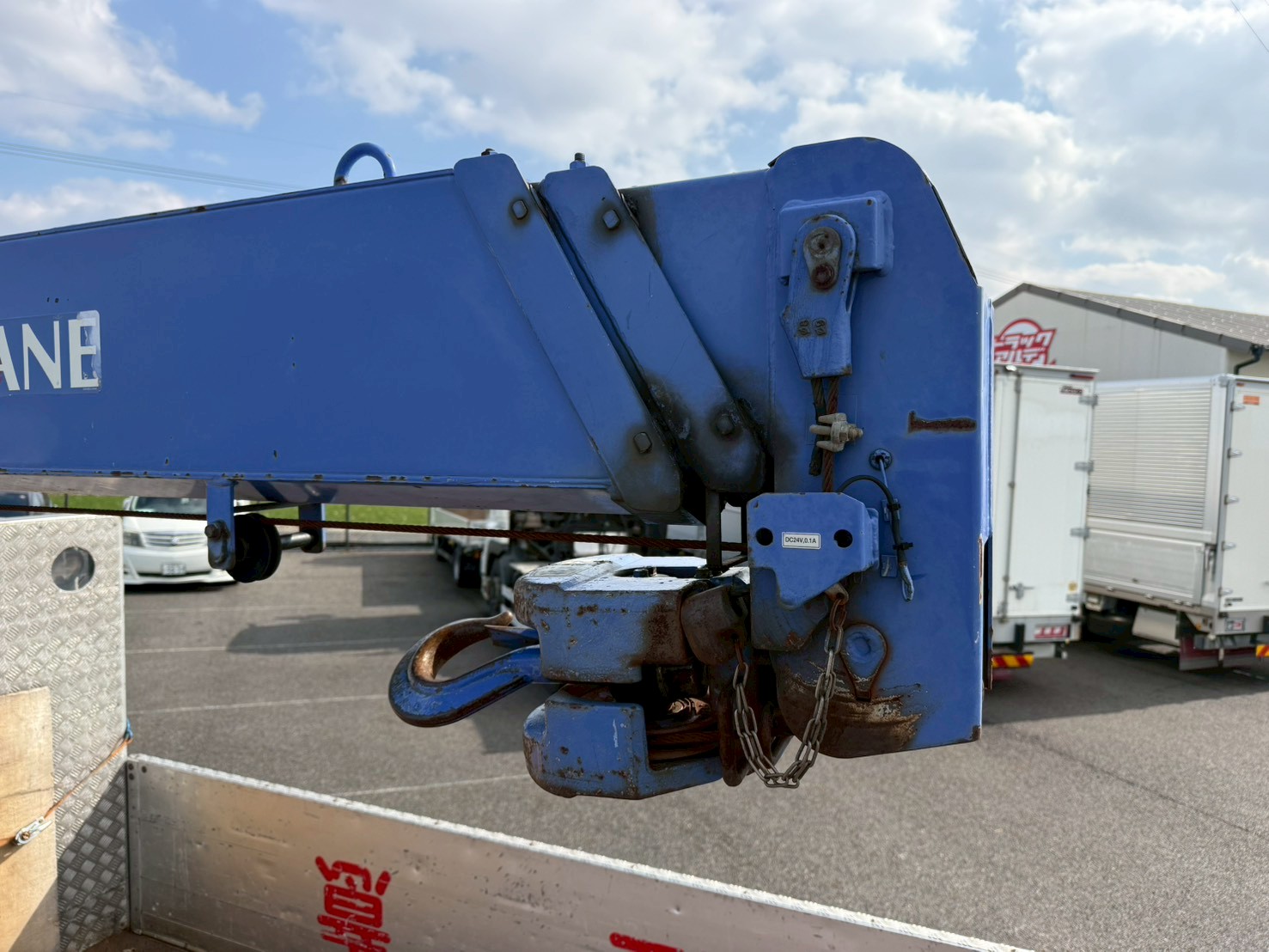 いすゞ 中型増トンワイド  クレーン３段 SKG-FSR90S2