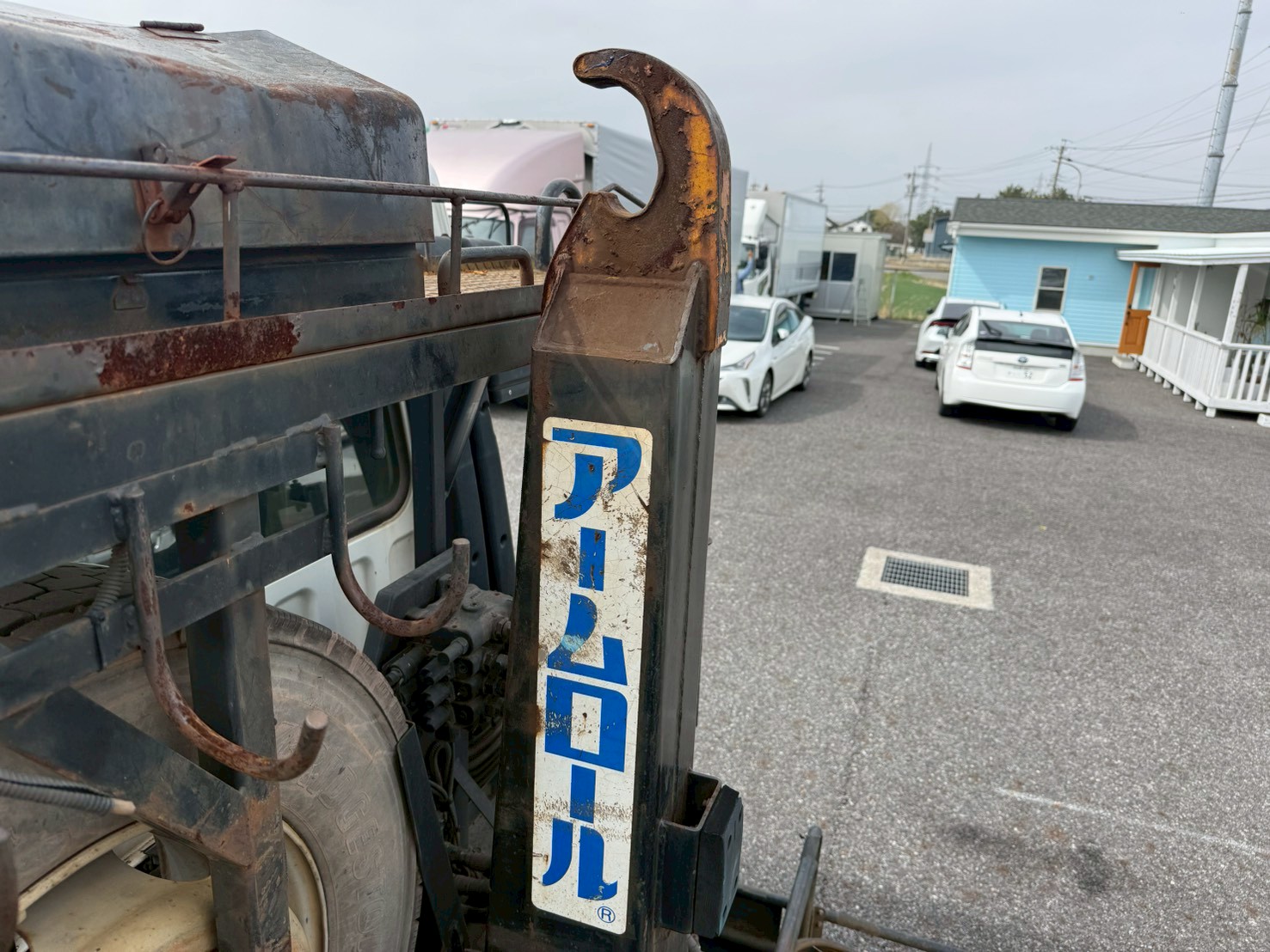 三菱 中型増トン標準  アームロール LKG-FK62FZ