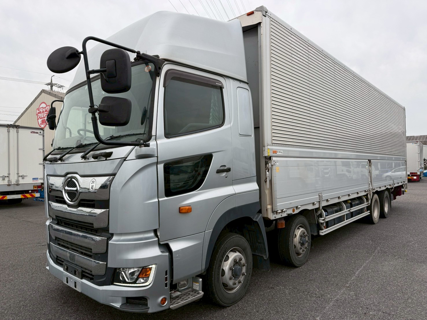 日野 10t超  アルミウィング 2DG-FW1AHG