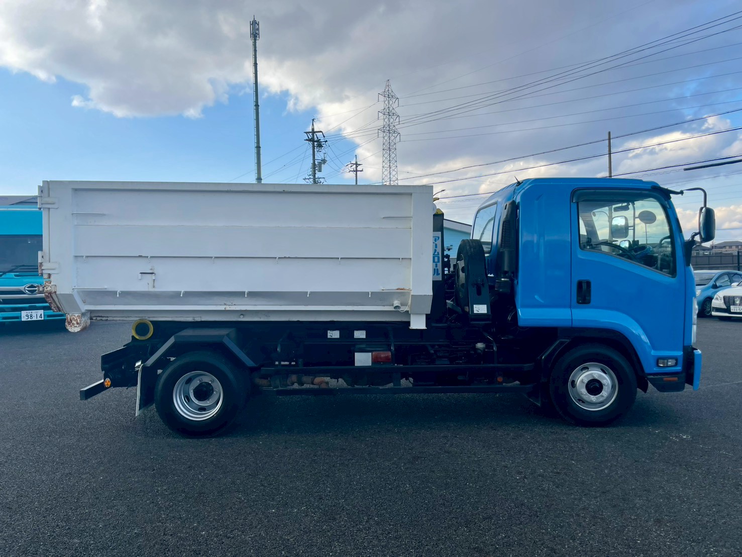 いすゞ 中型増トン標準 フォワード アームロール PKG-FSR34S2