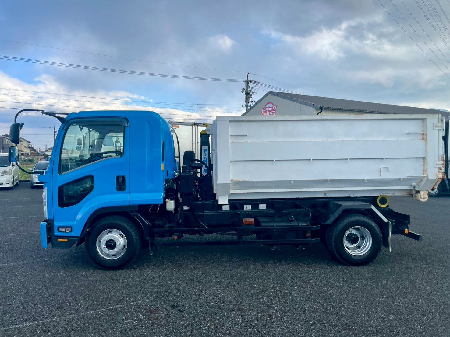 いすゞ 中型増トン標準 フォワード アームロール PKG-FSR34S2