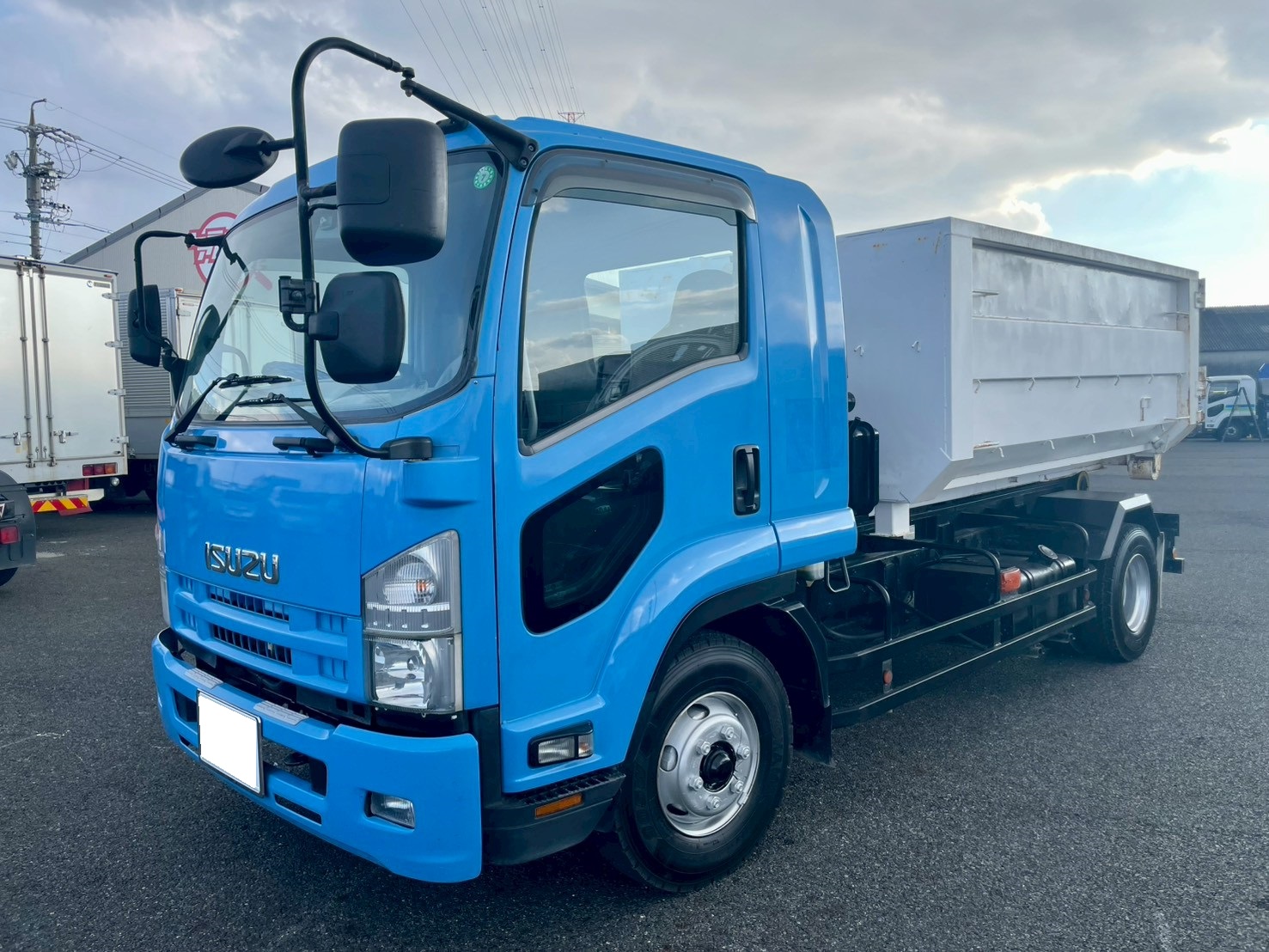 いすゞ 中型増トン標準 フォワード アームロール PKG-FSR34S2