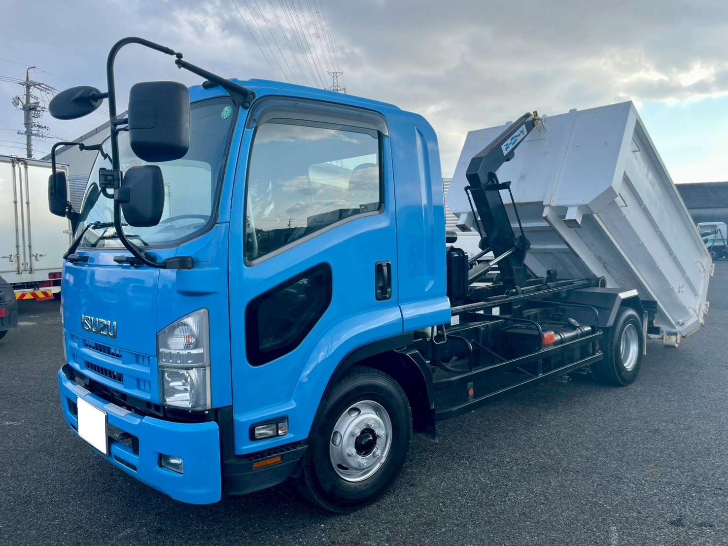 いすゞ 中型増トン標準 フォワード アームロール PKG-FSR34S2