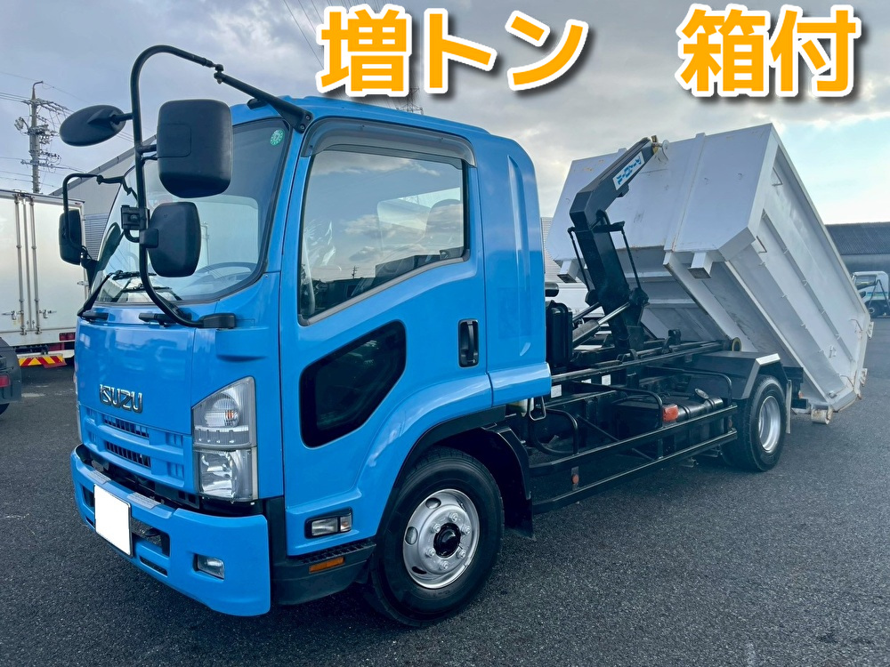 いすゞ 中型増トン標準 フォワード アームロール PKG-FSR34S2