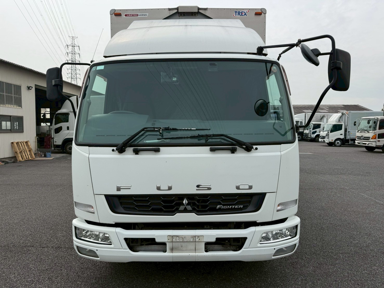 三菱 中型ワイド  アルミウィング TKG-FK61F