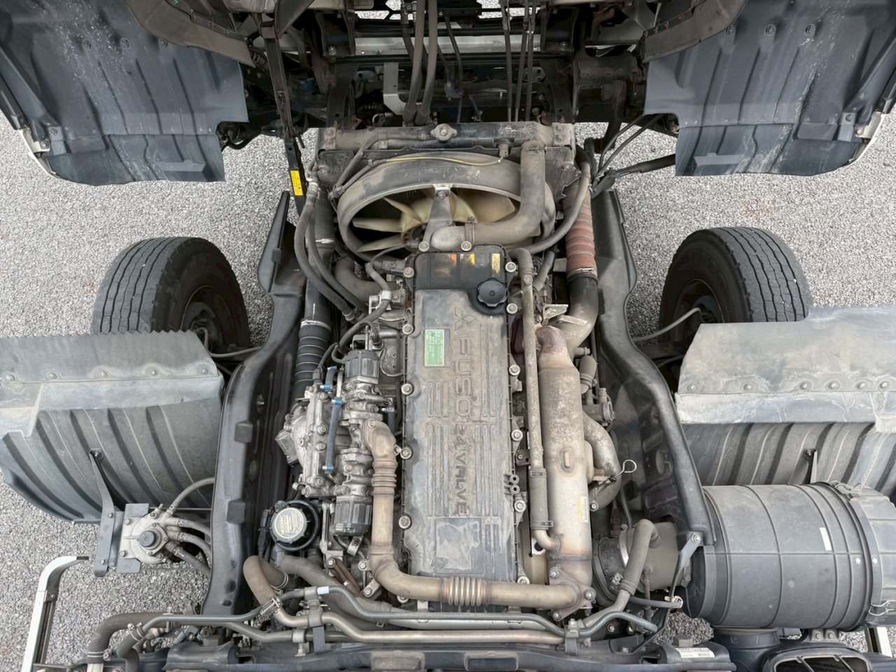 三菱 中型ワイド  アルミウィング TKG-FK61F