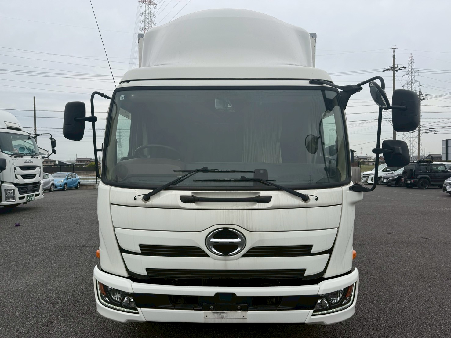 日野 中型ワイド  アルミウィング 2KG-FD2ABA