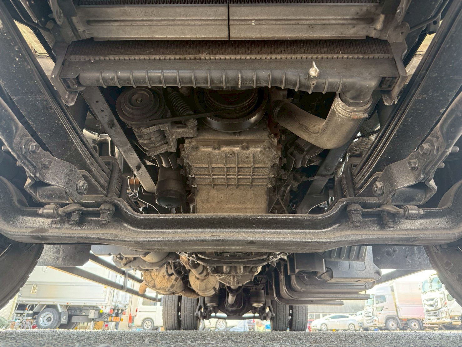日野 大型  平ボディ 2PG-FE2ABG