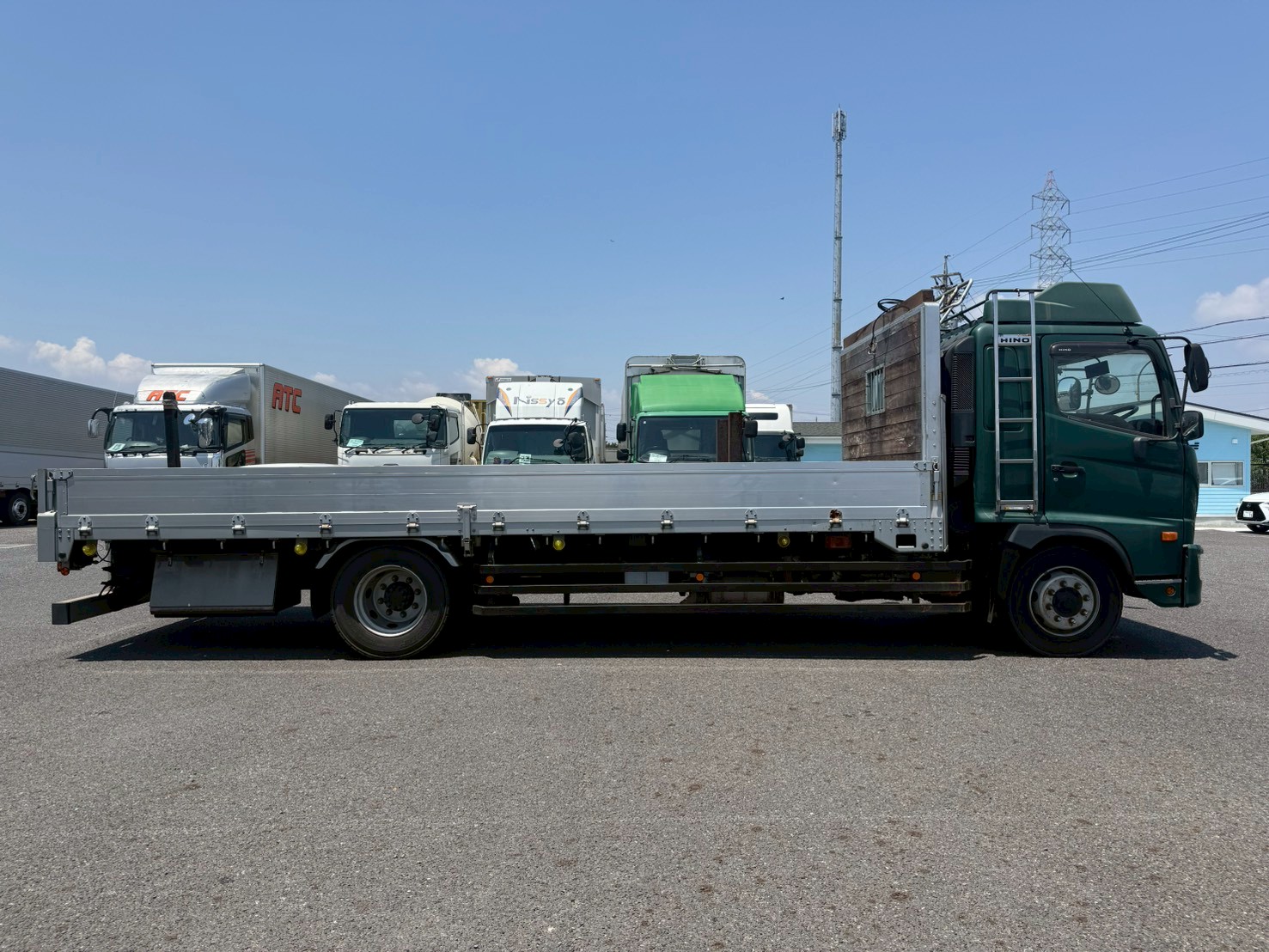 日野 大型  平ボディ 2PG-FE2ABG