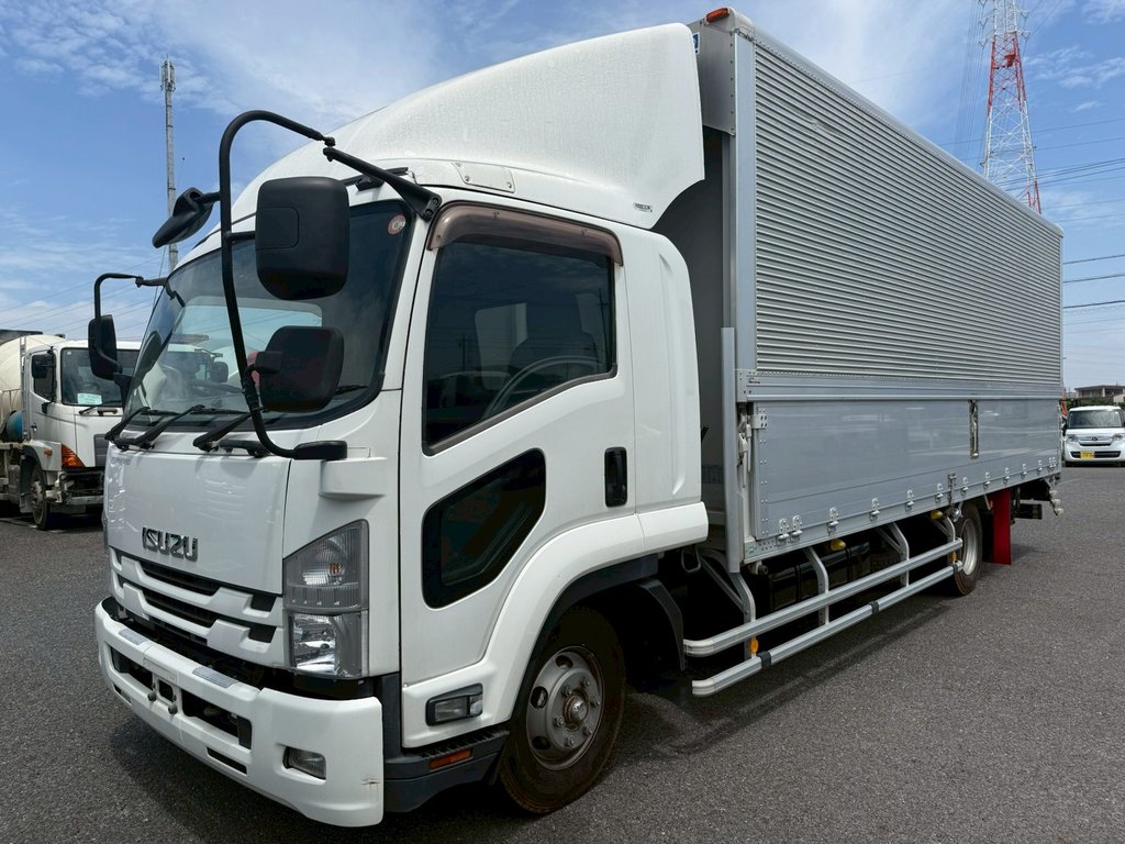 いすゞ 中型ワイド  アルミウィング TKG-FRR90T2