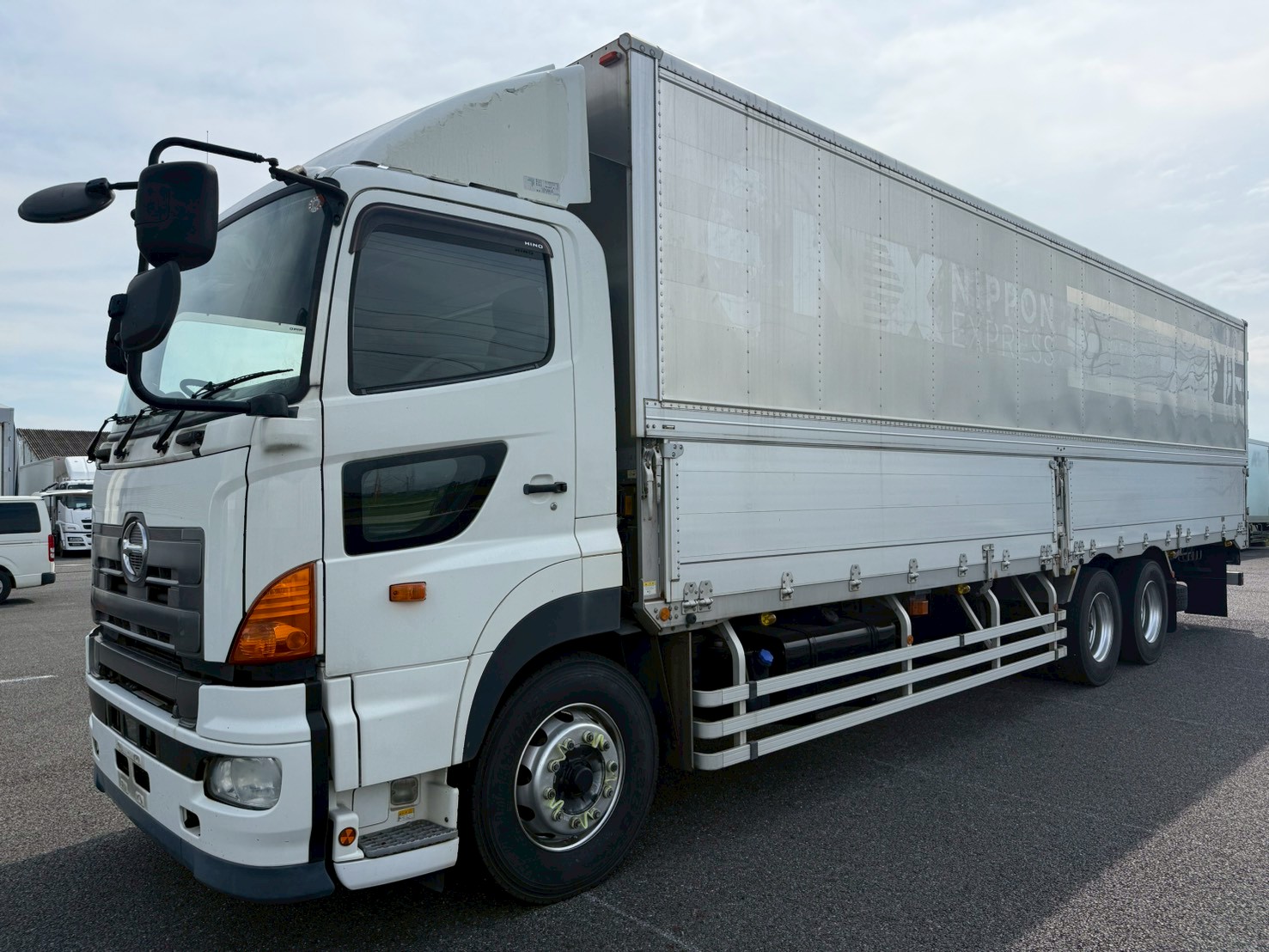 日野 10t超  アルミウィング QPG-FR1EXEG